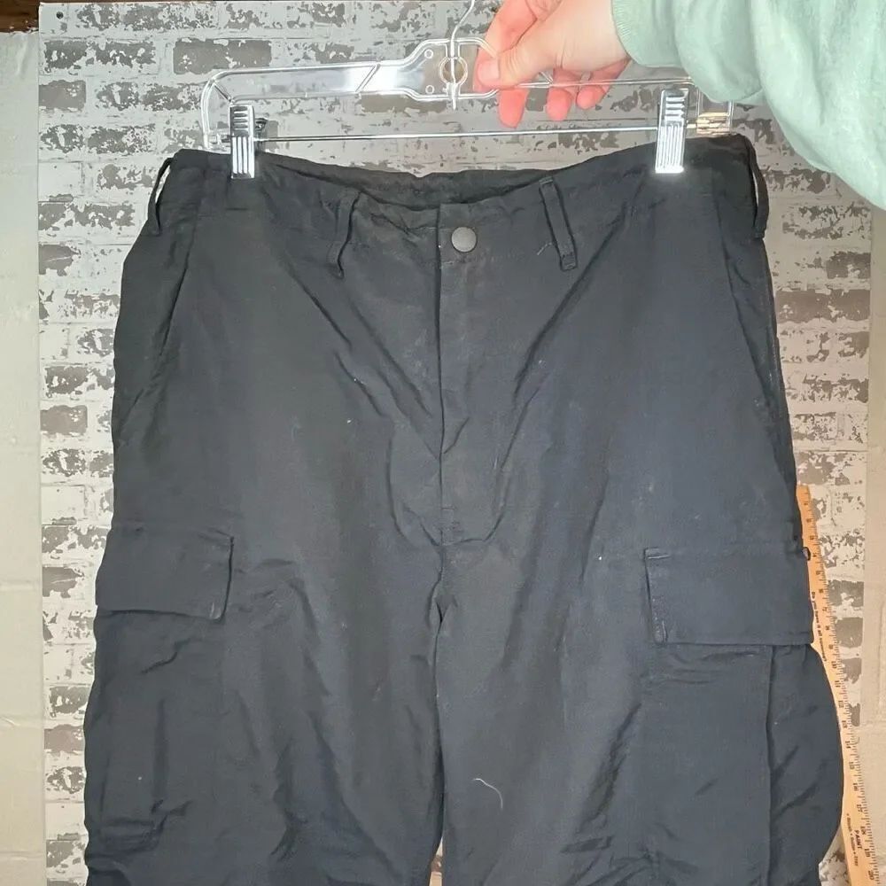 American Eagle | women black parachute pants